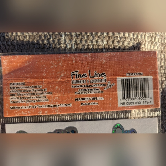 2010 Snoopy 3 Packs Of Stickers To Celebrate PEANUTS 60 YEARS 2 Sheets Each - Picture 7 of 11